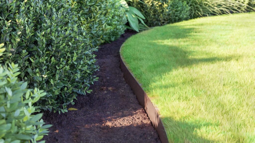 Edged Garden Path