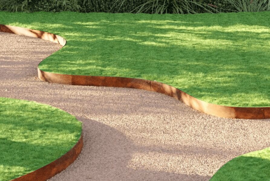 Manicured Lawn Edging